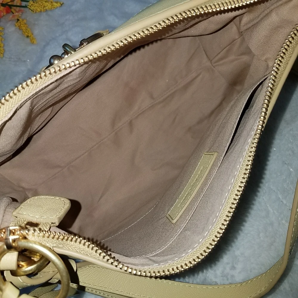 See by Chloé Yellow Joan Crossbody Shoulder Bag